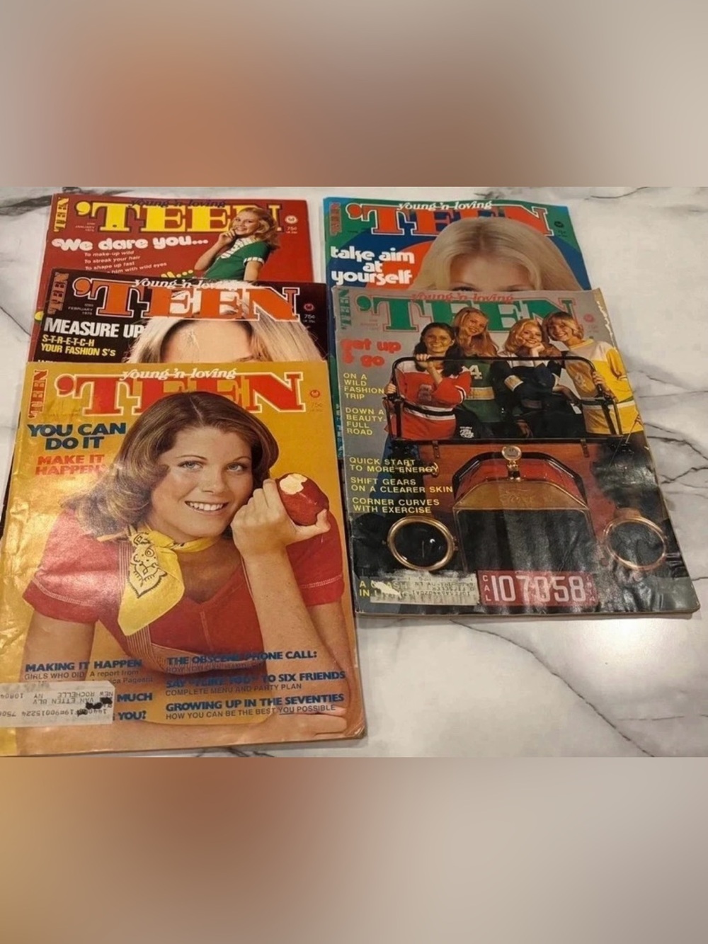 5 TEEN magazines